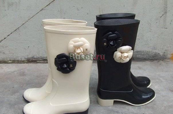 Резиновые сапоги Chanel Москва