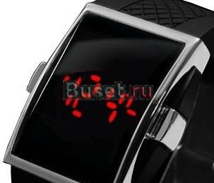 Новые Классические Наручные часы LED Watch Диодные Москва