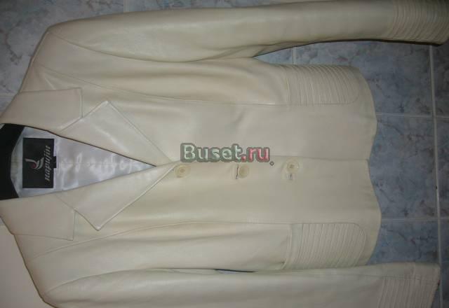 Натуральная кожанная куртка-пиджак р.42-44 Волгоград