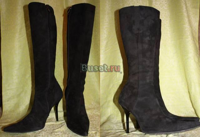 Сапоги (замша) Москва