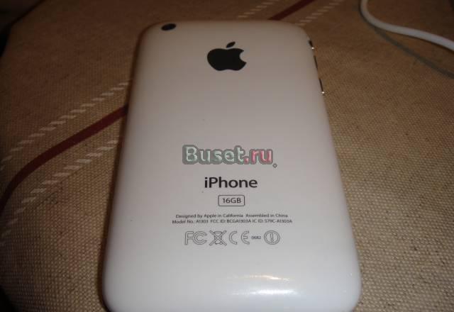 Iphone 3GS оригинал белый 16GB Москва