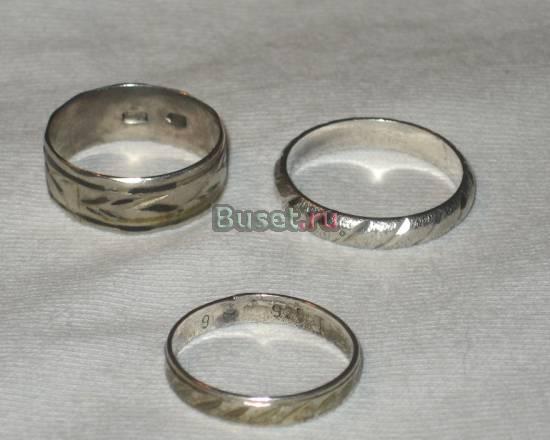 Серебро, кольца N 3 Москва