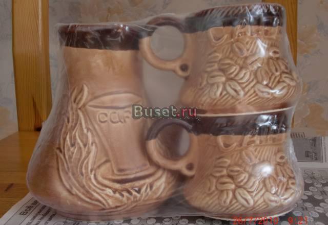 Турка и 2 чашки керамика новые Москва