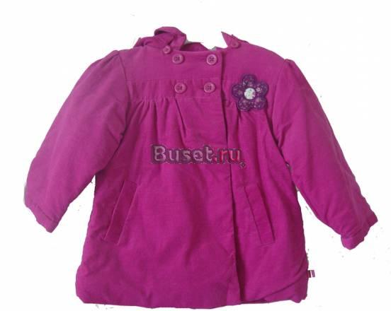 Новое сиреневое пальто демисезонное Childrensplace Москва