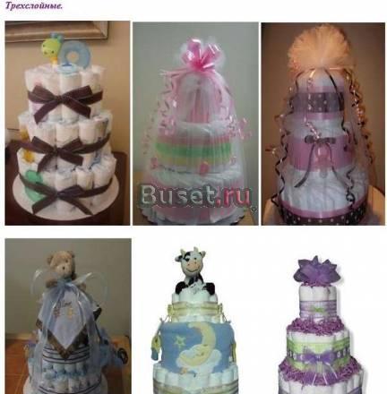 Торты из памперсов Екатеринбург