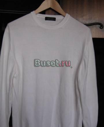 Свитер белоснежный мужской Zara Москва