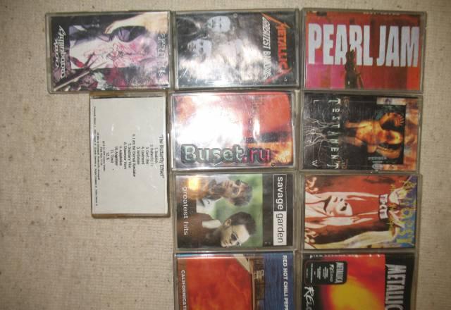Аудиокассеты с роком и металлом Санкт-Петербург
