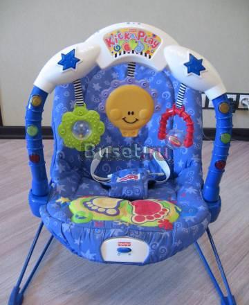 Шезлонг Fisher-Price "Ударяй и играй" Москва