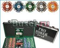 Профессиональный набор для игры в покер (300 фишек) ProPoker Москва