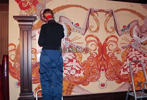 Дизайн интерьера. Роспись стен, потолков, мебели Москва