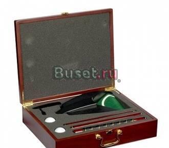 Набор для гольфа в дерев кейсе с дерев клюшкой Москва