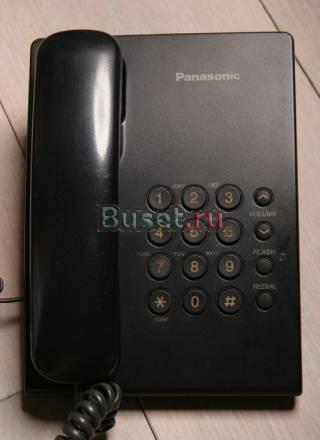 Проводной телефон Panasonic KX-TS2350RUB чёрный Москва