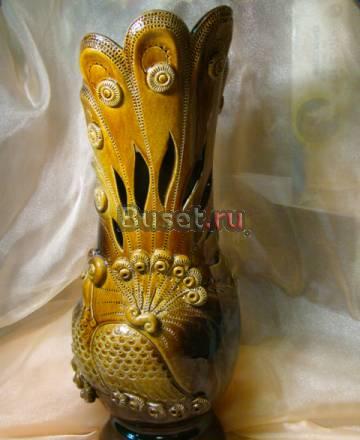 Ваза керамическая "Жар-птица" Москва