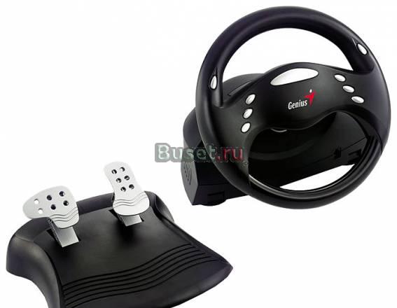 Руль и педали для компьютера игровые Москва