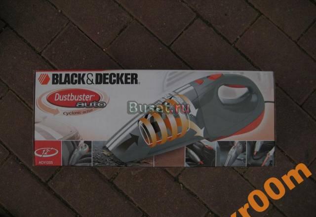 Автомобильный пылесос BlackAndDecker ACV 1205 Москва