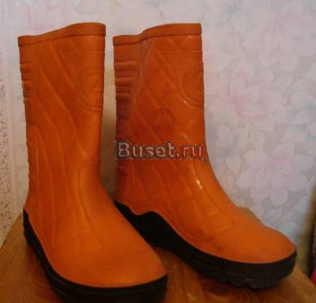 Резиновые сапоги отличные р.21 и р.19,5 Санкт-Петербург