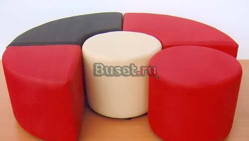 Комплект пуфиков 5шт Москва