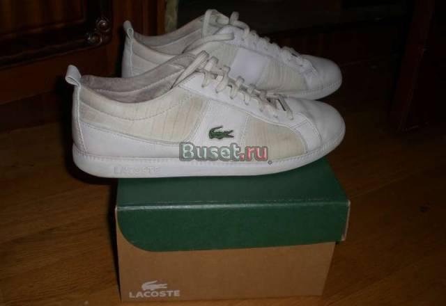 Кеды Lacoste оригинальные Москва