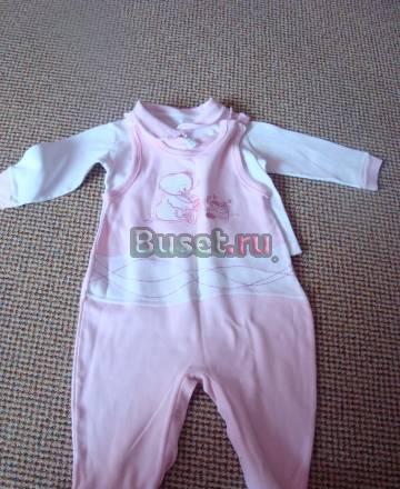 Костюмчик кофточка+ползунки на девочку 6-9 месяцев Москва