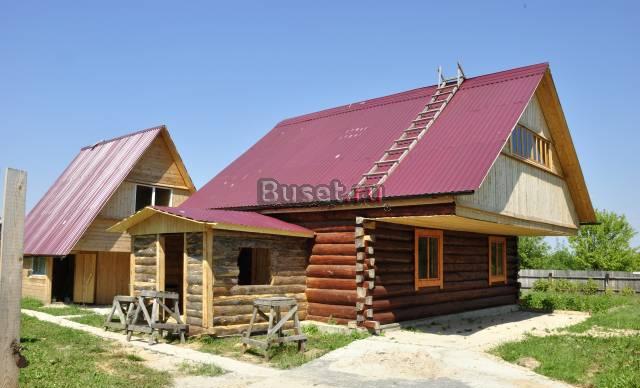 Продаю новый бревенчатый дом,баню и летний домик Калуга