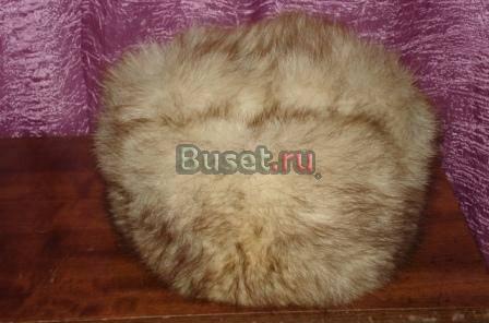 Песцовая шапка, р-р 56-58 Щёлково
