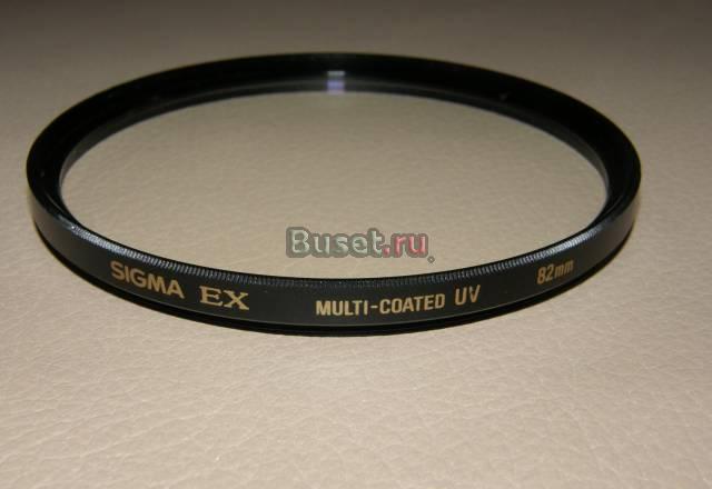 Светофильтр Sigma EX Multi-coated UV 82mm Japan Москва