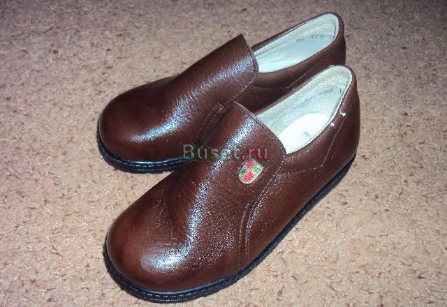 Ботиночки коричневые, нат. кожа) 350 руб Москва