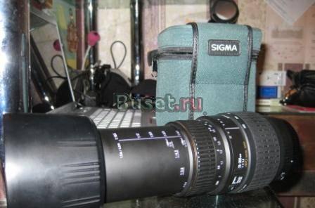Объектив Sigma AF 70-300mm f/4-5.6 APO macro super Москва