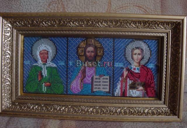 Продам икону из бисера "Триптих" Самара