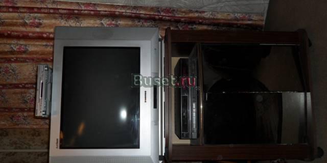 Tv daewoo+ тв тумба+dvd hyundai Москва