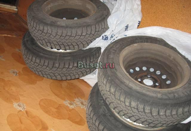 4 колеса  зима Nokian175/70 R13 Москва