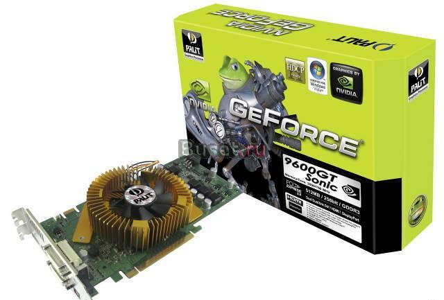 Видеокарта Palit GeForce 9600 GT PCI-E 2.0 Москва