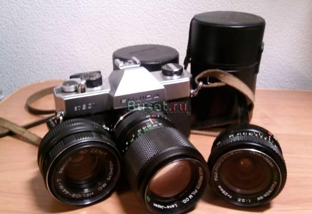Fujica ST801 + 3 обьектива Москва