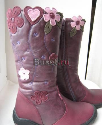 Сапоги  для девочки р.28 новые Польша Москва