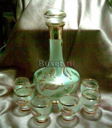 Сервиз из богемского стекла Москва