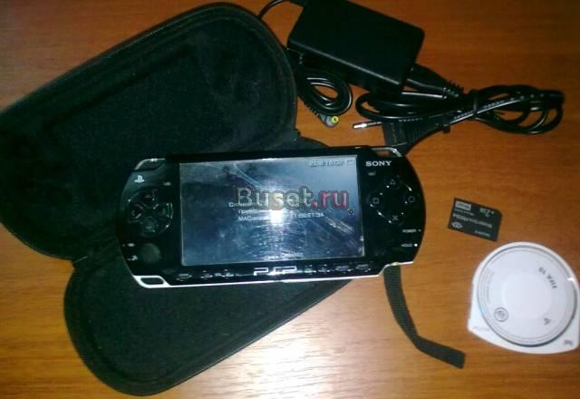 Sony PSP Slim 2008 перепрошитая 5.00м33,карта 2 гб Санкт-Петербург