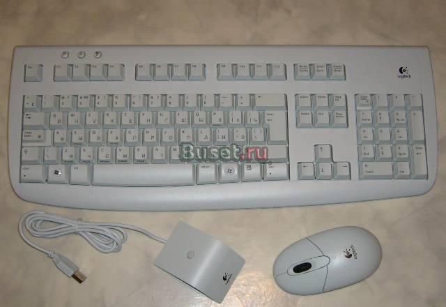 Клавиатура + мышь беспроводные Logitech новые Санкт-Петербург