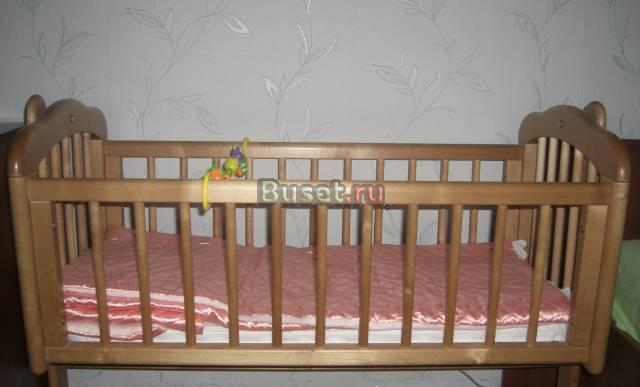 Люлька-кровать с ортопедическим матрасом Саратов