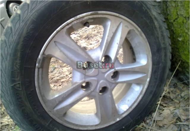 Литье 15 toyota с зимней резиной Goodyear Москва
