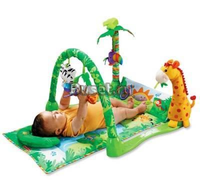 Развивающий коврик Fisher-Price "Тропический лес" Москва