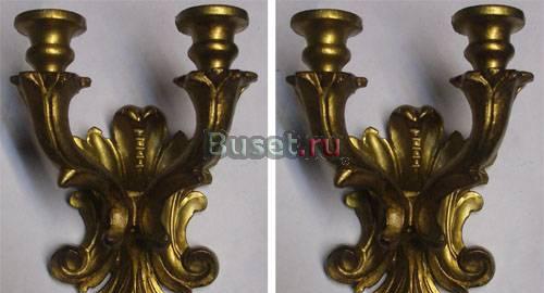 Подсвечник 12х8см арт.СП66 Москва