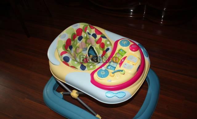Детские ходунки с игрушкой chicco DJ baby Москва