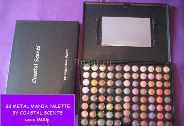 Палетка на 88 теней Metal Mania by Coastal Scents Москва