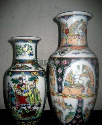 2 китайские вазы Москва