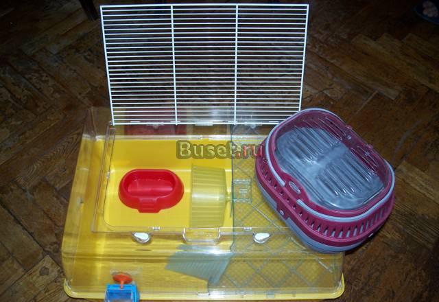 Клетка для грызунов Mini Duna Hamster + переноска Москва