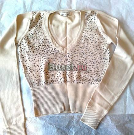 Стрейчевая кофточка с бисером Санкт-Петербург