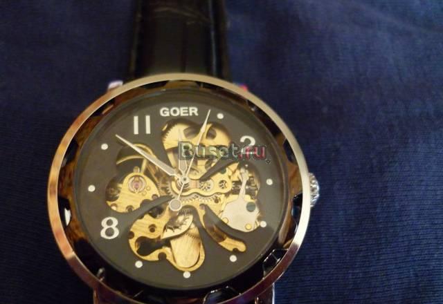 Новые часы Goer Skeleton" Москва