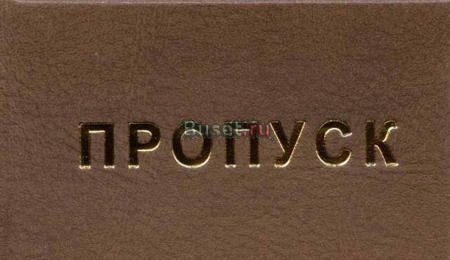 Пропуск. Изготовление, опт Москва