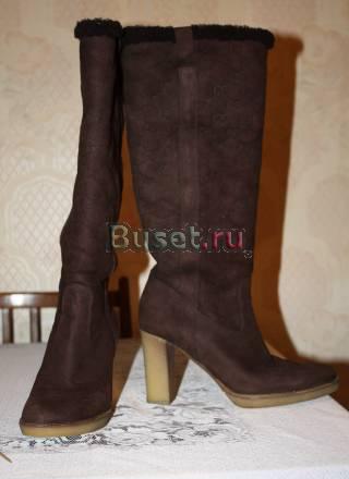 Сапоги cucci. Замшевые Москва