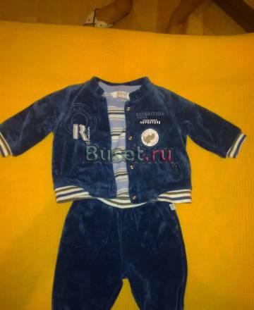 Велюровый костюм(тройка) немецкой марки Kanz Москва